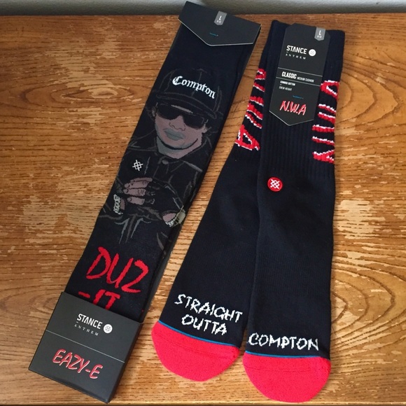🔥🎧 NEW Stance Socks Legends of Hip Hop NWA 🎧🔥 - Picture 2 of 8